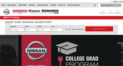 Desktop Screenshot of nissanofbismarck.com